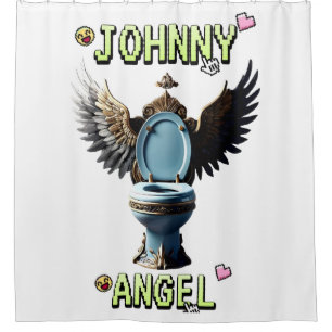 CORTINA DE DUCHA ÁNGEL JOHNNY