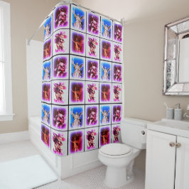 Cortina De Ducha Angels de época