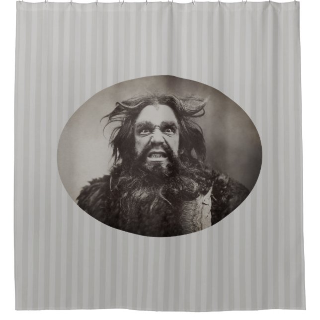 Cortina De Ducha Angry Dude - (Anverso)