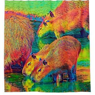 Cortina De Ducha AnimalColor_Capybara_004