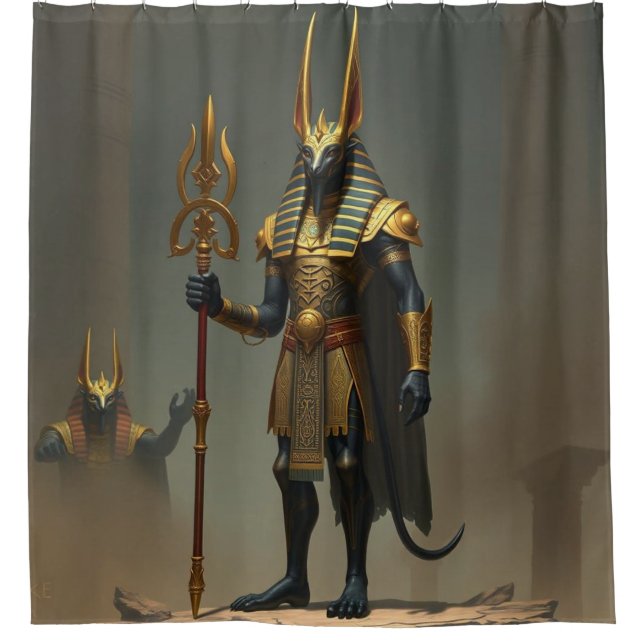 Cortina De Ducha „Anubis – Wächter der Seelen“ (Anverso)