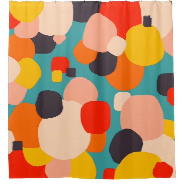 Cortina De Ducha Apresuran los pensamientos felices (Anverso)