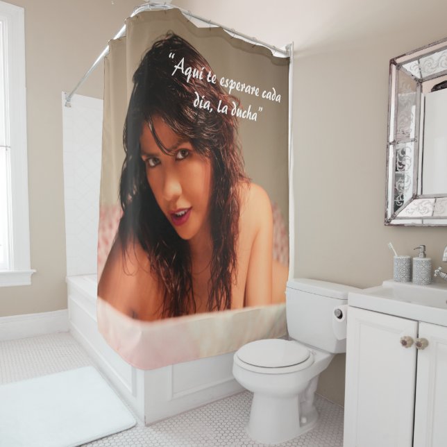 Cortina de ducha / Aquí se despierta cada día, la  (In situ)