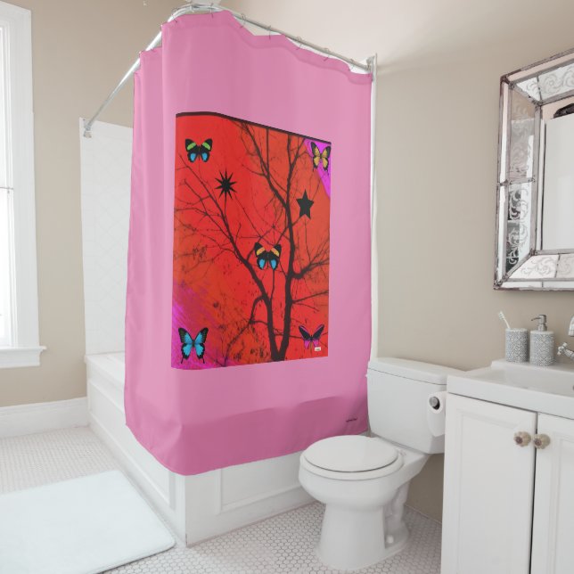 Cortina De Ducha Árbol (In situ)