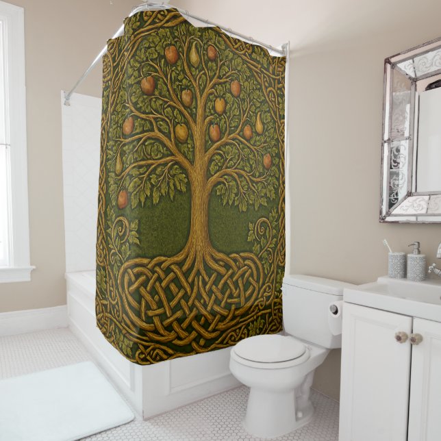 Cortina De Ducha Árbol de la Vida (In situ)