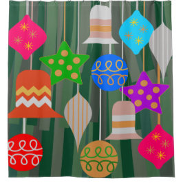Cortina De Ducha Árbol de Navidad