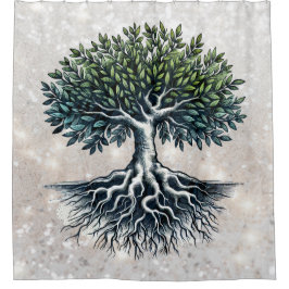 Cortina De Ducha Árbol de vida