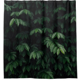 CORTINA DE DUCHA ÁRBOL VERDE