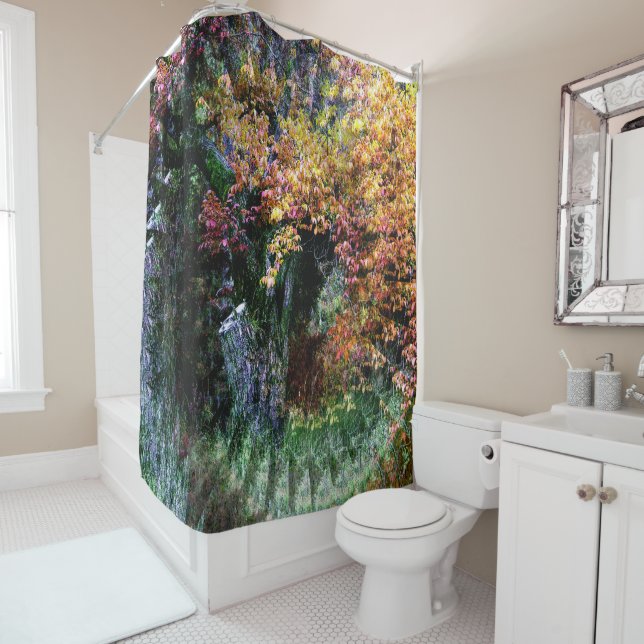 Cortina De Ducha Árbol viejo de Oakk......... (In situ)