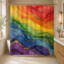 Arcoíris de mármol LGBTQ