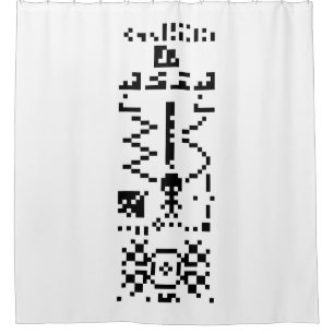 Cortina De Ducha Arecibo Binary Message Reply