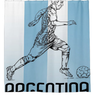 Cortina De Ducha Argentina Soccer Blanket