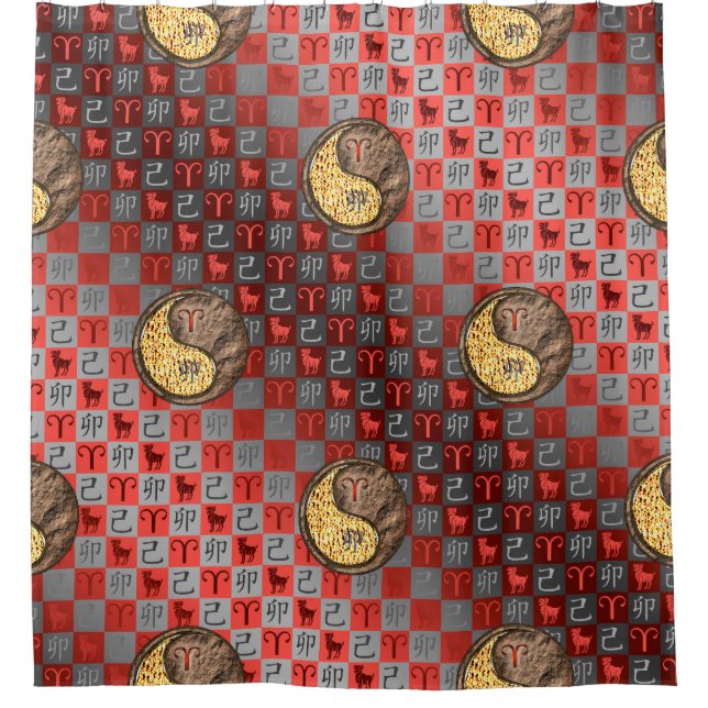 Cortina De Ducha Aries & Earth Rabbit (Anverso)