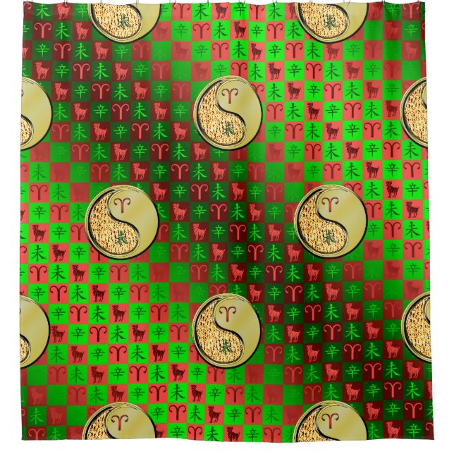 Cortina De Ducha Aries & Metal Goat (Anverso)