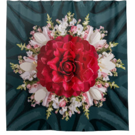 Cortina De Ducha Armenia en flor