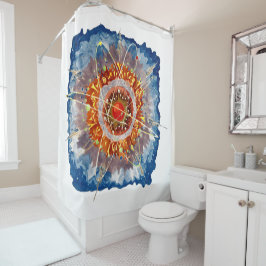 Cortina De Ducha Arquitectura alpina Poster de arte famoso