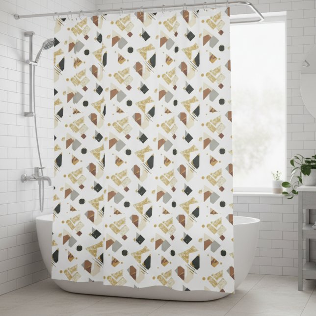 Cortina De Ducha Art Deco Geometric Shower Curtain (Subido por el creador)
