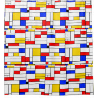 Arte abstracto estilo Piet Mondrian