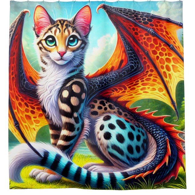 Cortina De Ducha Arte creativo (Anverso)