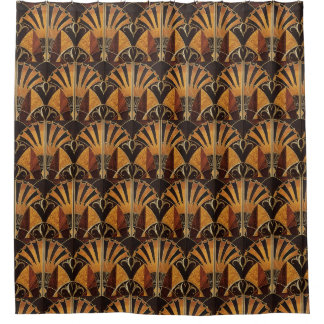 CORTINA DE DUCHA ARTE DECO INLAID WOODWORK 3