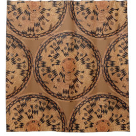 Cortina De Ducha Arte del nativo americano de Chumash