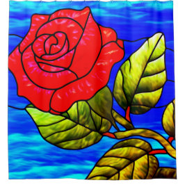 Cortina De Ducha Arte Rosa