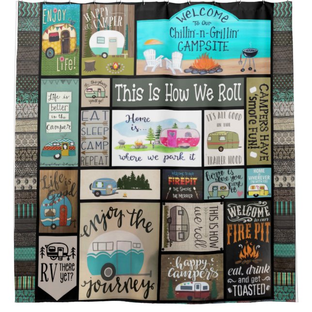 Cortina De Ducha Así Es Como Hacemos. (Anverso)