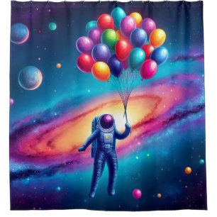 Cortina De Ducha Astronauta