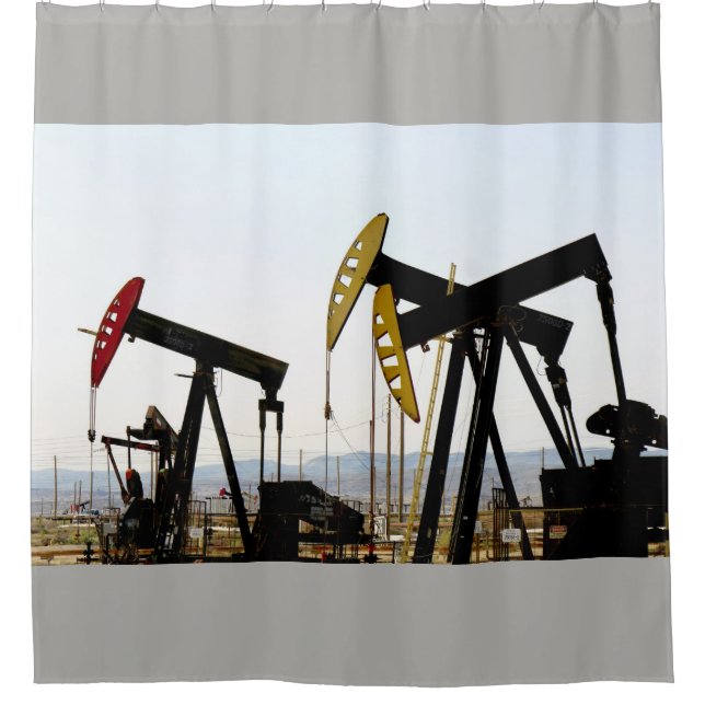 Cortina De Ducha Ataques deportivos en Taft California (Anverso)