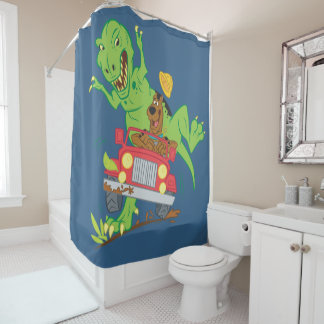 Cortina De Ducha Atentado Scooby-Doo T-Rex