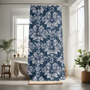 Cortina De Ducha Atractivo decorativo estético adorable floral