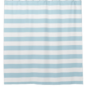 Cortina de ducha audaz Stripe aqua