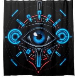 Cortina De Ducha Auge des Universums.Der Blick in die Unendlichkeit