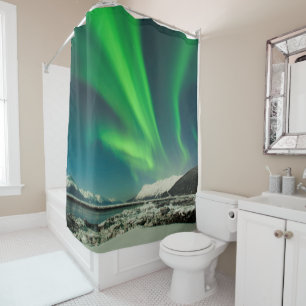 Cortina De Ducha Aurora del brazo de Turnagain