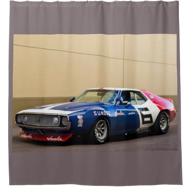 Cortina De Ducha AUTOMÓVIL FUSTURÍSTICO: 1968-74 AMC Javelin (Anverso)