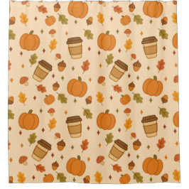 Cortina De Ducha Autumn Coffee