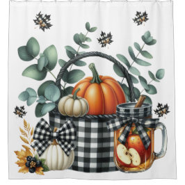 Cortina De Ducha Autumn Harvest Shower Curtain