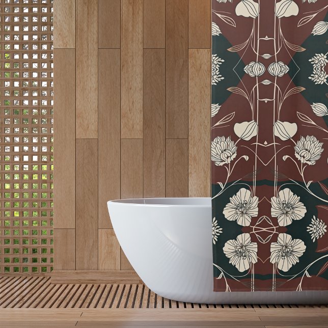 Cortina De Ducha Autumn Noir Bloom (Subido por el creador)