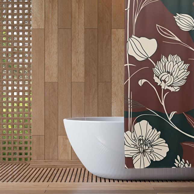 Cortina De Ducha Autumn Noir Bloom (Subido por el creador)