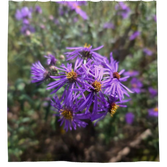 Cortina De Ducha Autumn's Purple Glow (Anverso)