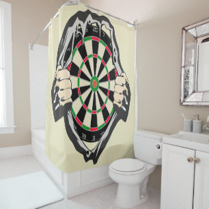 Cortina De Ducha Avance hacia el Bullseye - Ultimate Dartboard