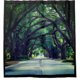 CORTINA DE DUCHA AVENIDA DE LÍNEA DE ÁRBOL