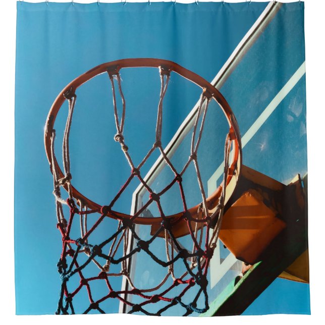 Cortina De Ducha Awesome Basketball Hoop (Anverso)