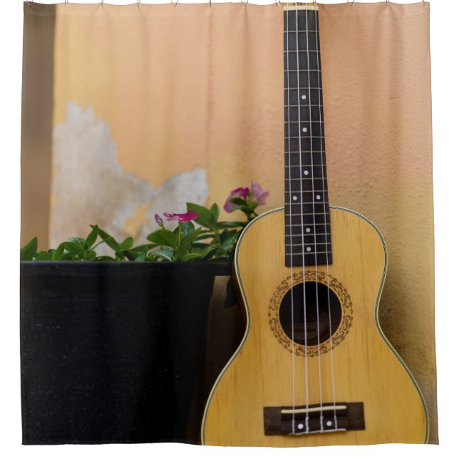 Cortina De Ducha Awesome Bass Guitar (Anverso)