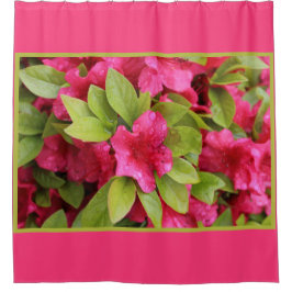 Cortina De Ducha Azalea Fucsia Húmeda