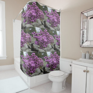 Cortina De Ducha Azalea morada