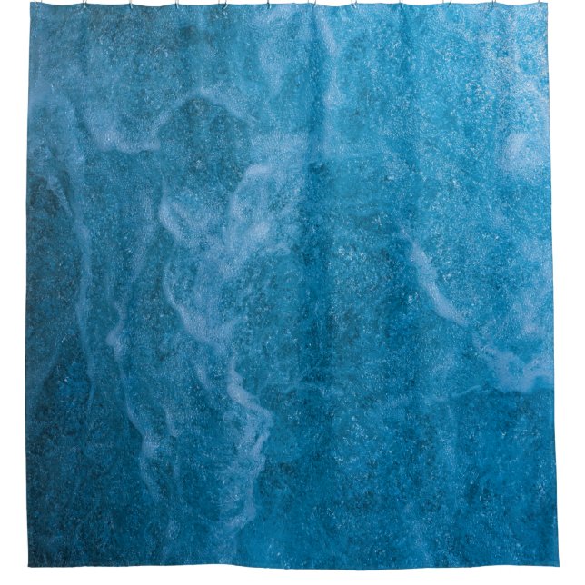 Cortina De Ducha Azul (Anverso)