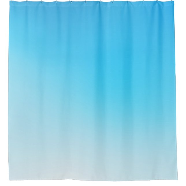 Cortina De Ducha Azul claro (Anverso)