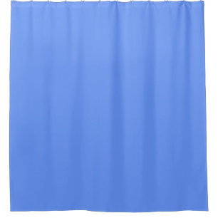 Cortina De Ducha Azul de maíz sólido