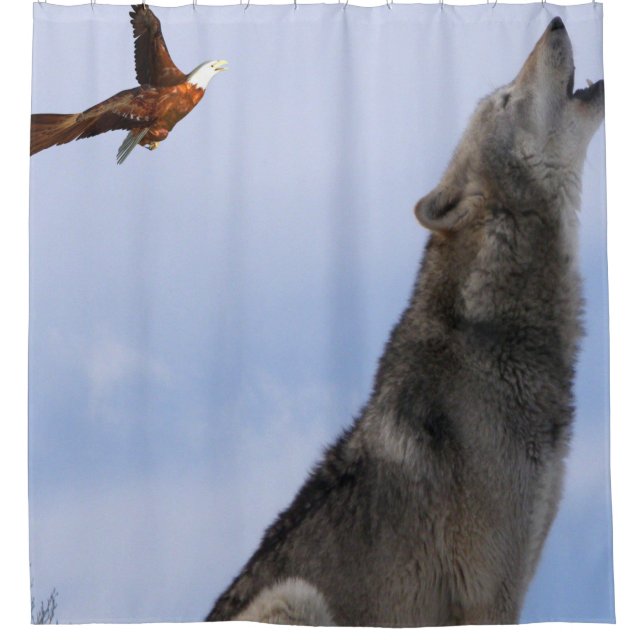 Cortina de ducha azul pálido (Anverso)